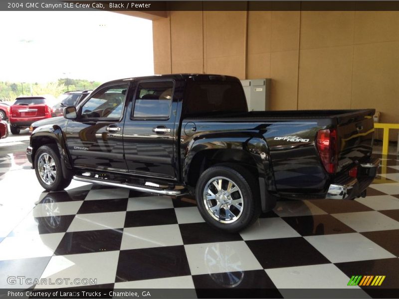 Black / Pewter 2004 GMC Canyon SLE Crew Cab