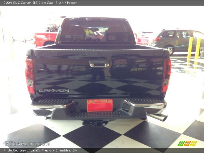 Black / Pewter 2004 GMC Canyon SLE Crew Cab