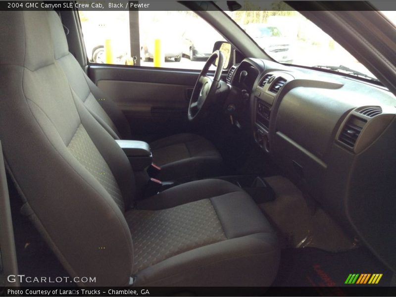 Black / Pewter 2004 GMC Canyon SLE Crew Cab