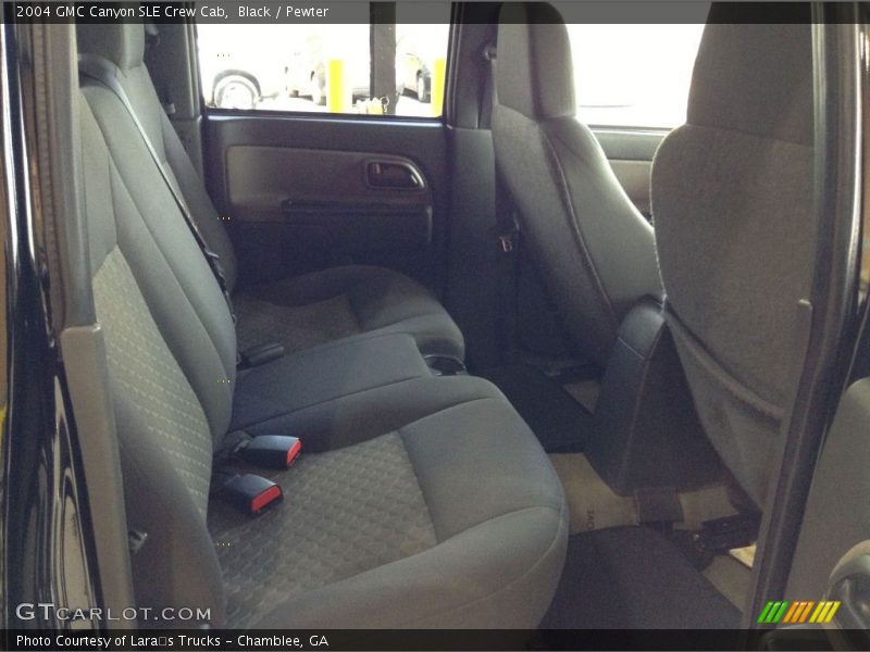 Black / Pewter 2004 GMC Canyon SLE Crew Cab