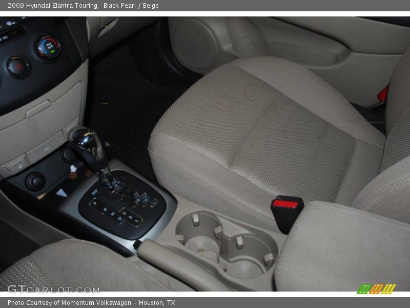 Black Pearl / Beige 2009 Hyundai Elantra Touring