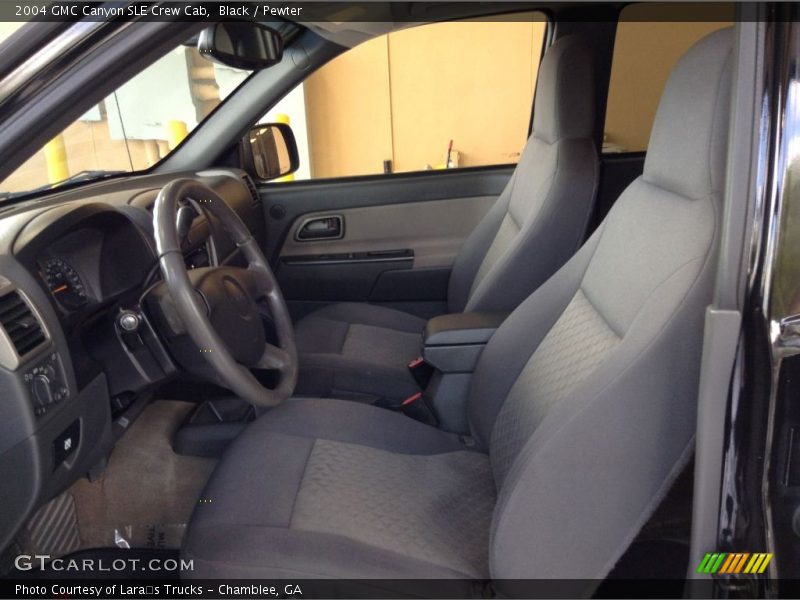 Black / Pewter 2004 GMC Canyon SLE Crew Cab
