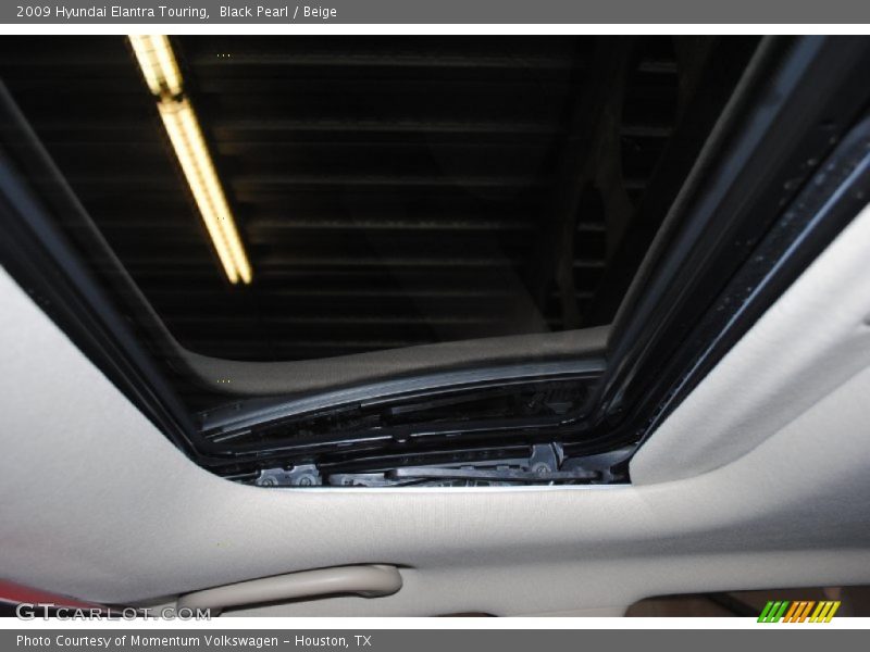Black Pearl / Beige 2009 Hyundai Elantra Touring