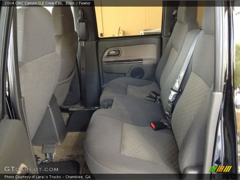 Black / Pewter 2004 GMC Canyon SLE Crew Cab
