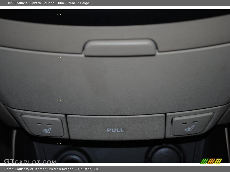 Black Pearl / Beige 2009 Hyundai Elantra Touring