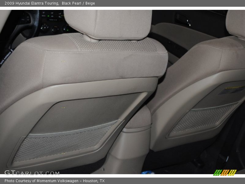 Black Pearl / Beige 2009 Hyundai Elantra Touring