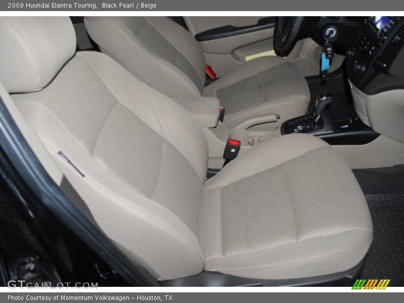 Black Pearl / Beige 2009 Hyundai Elantra Touring
