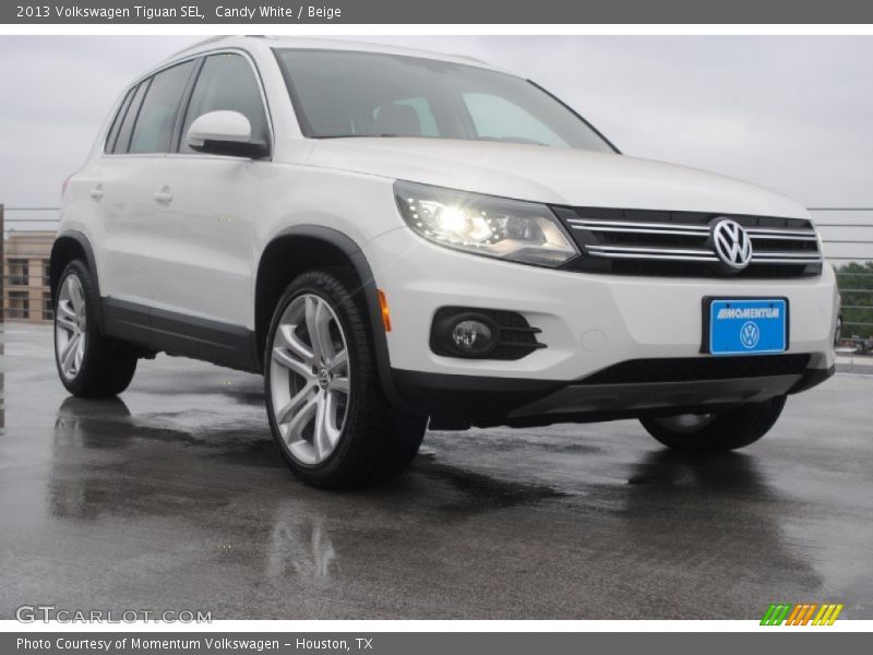Candy White / Beige 2013 Volkswagen Tiguan SEL