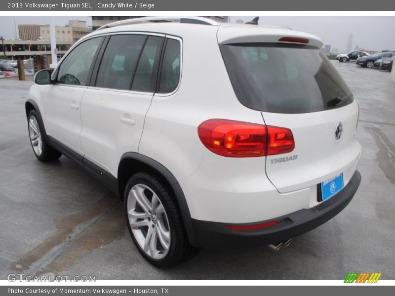 Candy White / Beige 2013 Volkswagen Tiguan SEL