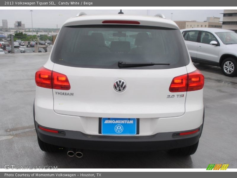 Candy White / Beige 2013 Volkswagen Tiguan SEL