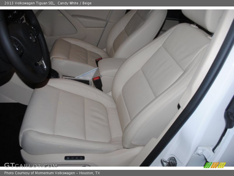 Candy White / Beige 2013 Volkswagen Tiguan SEL