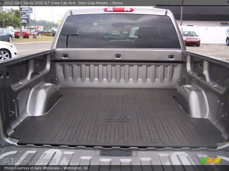 Steel Gray Metallic / Ebony 2012 GMC Sierra 1500 SLT Crew Cab 4x4