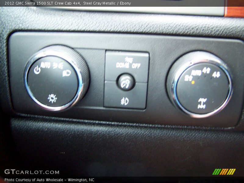 Steel Gray Metallic / Ebony 2012 GMC Sierra 1500 SLT Crew Cab 4x4