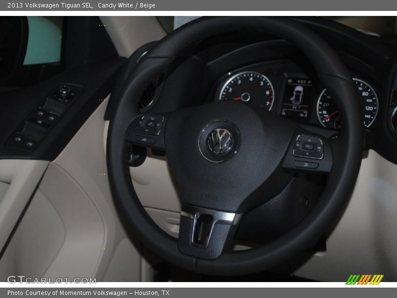 Candy White / Beige 2013 Volkswagen Tiguan SEL