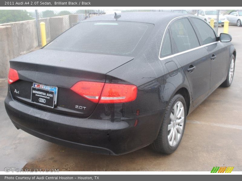 Brilliant Black / Black 2011 Audi A4 2.0T Sedan