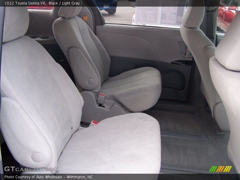 Black / Light Gray 2012 Toyota Sienna V6
