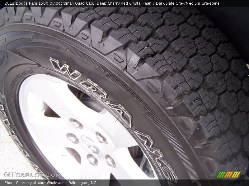 Deep Cherry Red Crystal Pearl / Dark Slate Gray/Medium Graystone 2012 Dodge Ram 1500 Outdoorsman Quad Cab