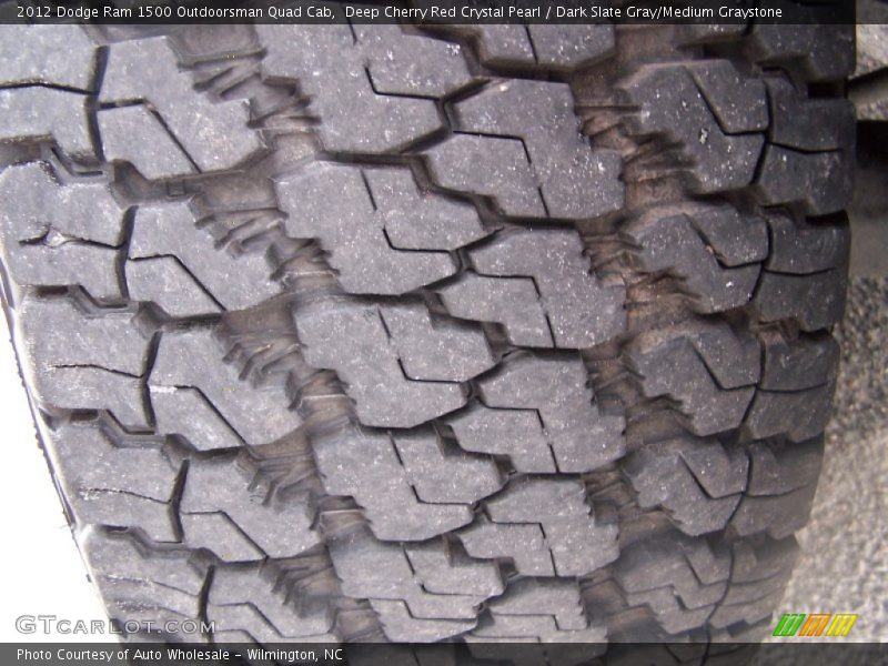 Deep Cherry Red Crystal Pearl / Dark Slate Gray/Medium Graystone 2012 Dodge Ram 1500 Outdoorsman Quad Cab