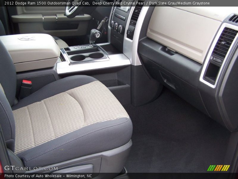 Deep Cherry Red Crystal Pearl / Dark Slate Gray/Medium Graystone 2012 Dodge Ram 1500 Outdoorsman Quad Cab