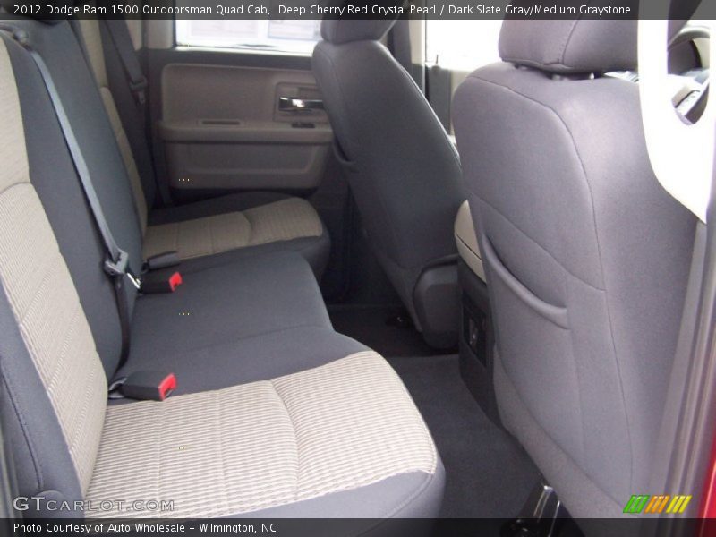 Deep Cherry Red Crystal Pearl / Dark Slate Gray/Medium Graystone 2012 Dodge Ram 1500 Outdoorsman Quad Cab