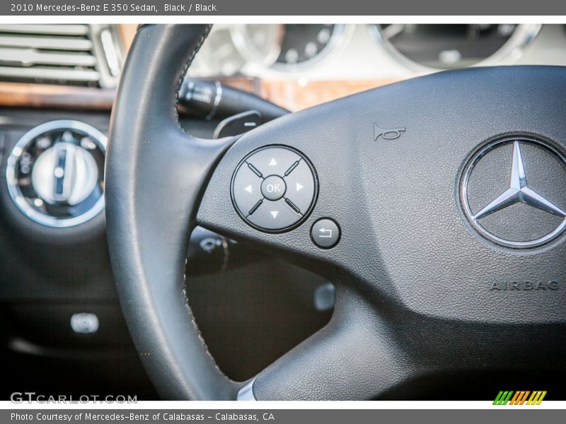 Black / Black 2010 Mercedes-Benz E 350 Sedan