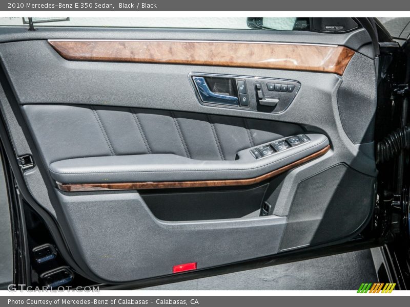 Black / Black 2010 Mercedes-Benz E 350 Sedan