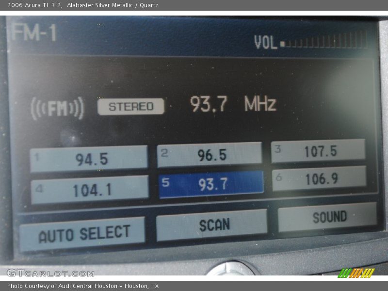 Alabaster Silver Metallic / Quartz 2006 Acura TL 3.2
