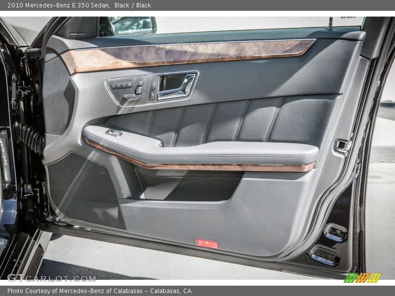 Black / Black 2010 Mercedes-Benz E 350 Sedan