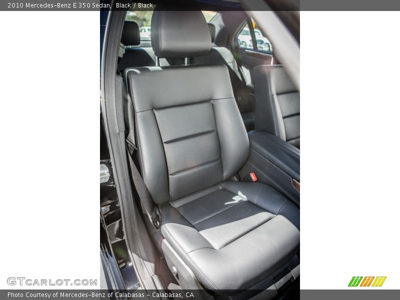 Black / Black 2010 Mercedes-Benz E 350 Sedan