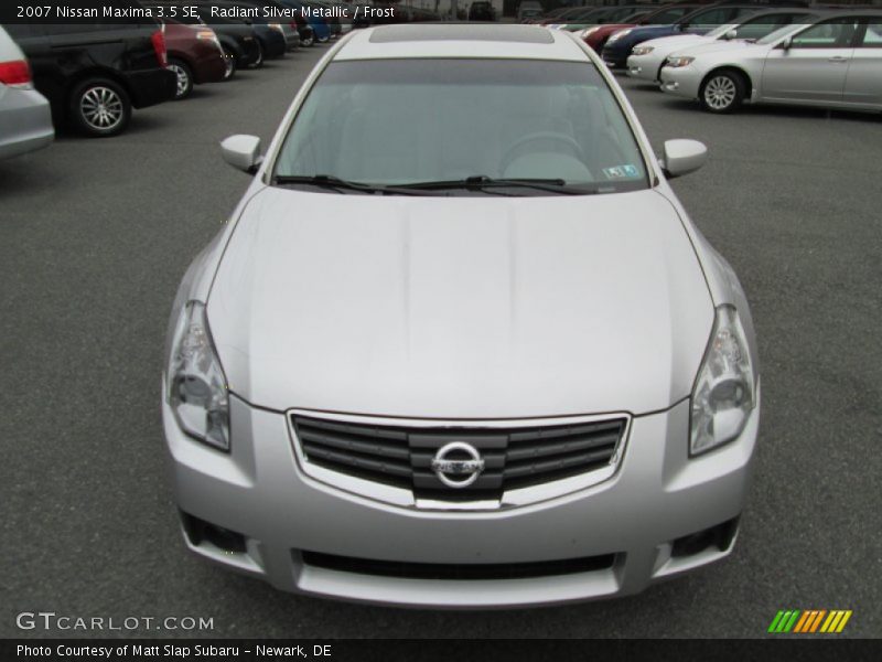 Radiant Silver Metallic / Frost 2007 Nissan Maxima 3.5 SE