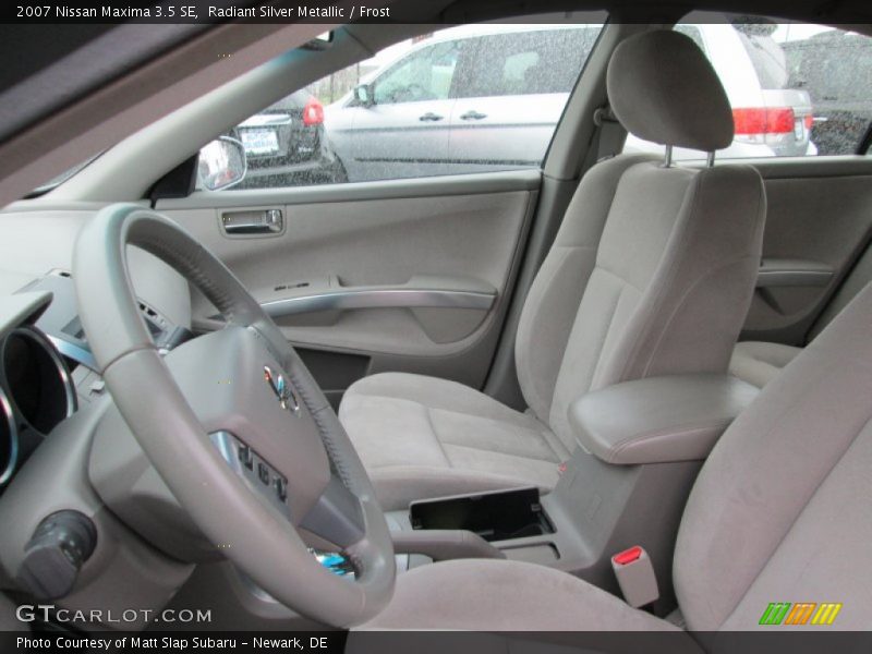 Radiant Silver Metallic / Frost 2007 Nissan Maxima 3.5 SE