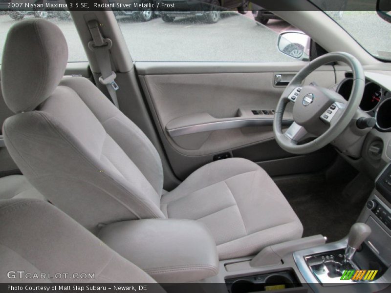 Radiant Silver Metallic / Frost 2007 Nissan Maxima 3.5 SE