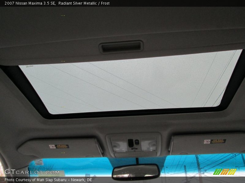 Radiant Silver Metallic / Frost 2007 Nissan Maxima 3.5 SE