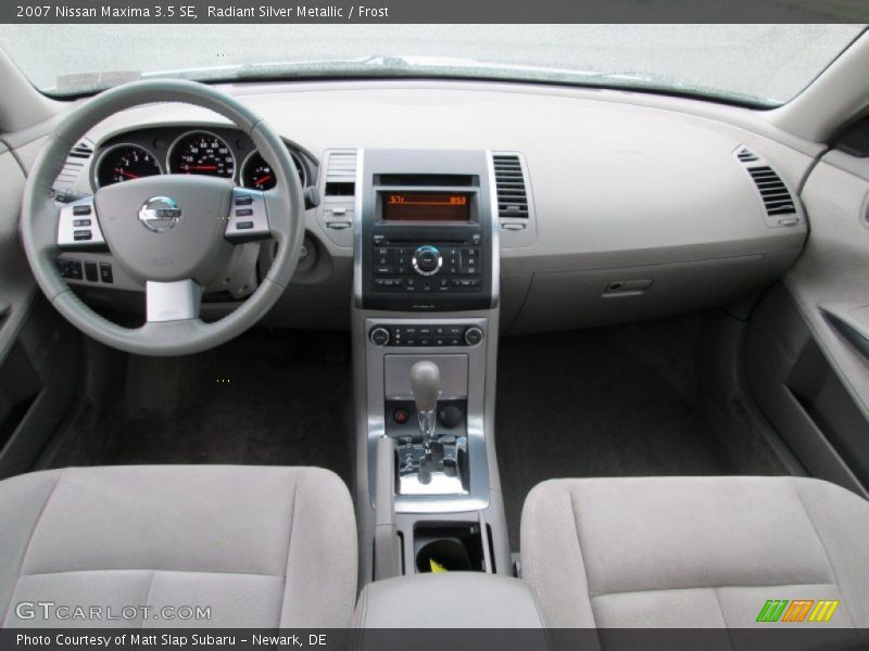 Radiant Silver Metallic / Frost 2007 Nissan Maxima 3.5 SE