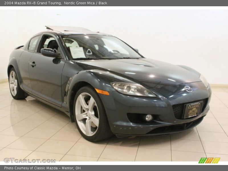 Nordic Green Mica / Black 2004 Mazda RX-8 Grand Touring