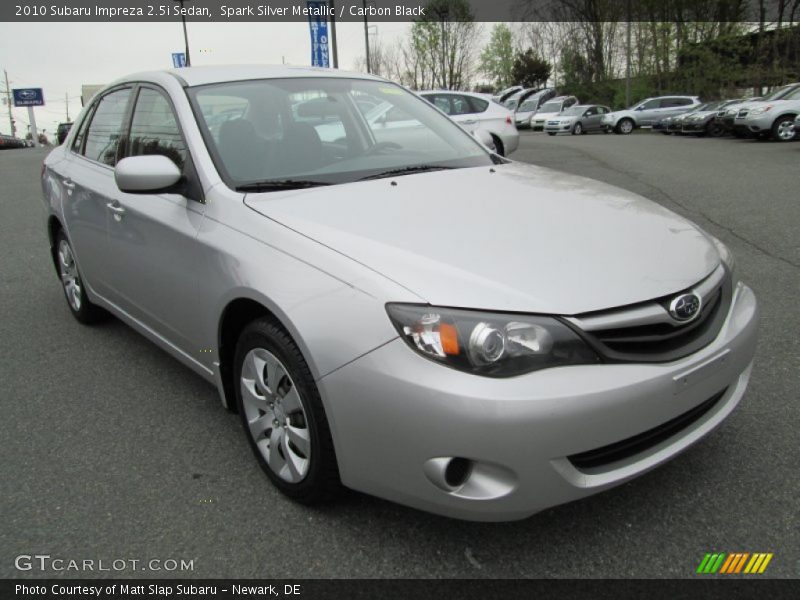 Front 3/4 View of 2010 Impreza 2.5i Sedan