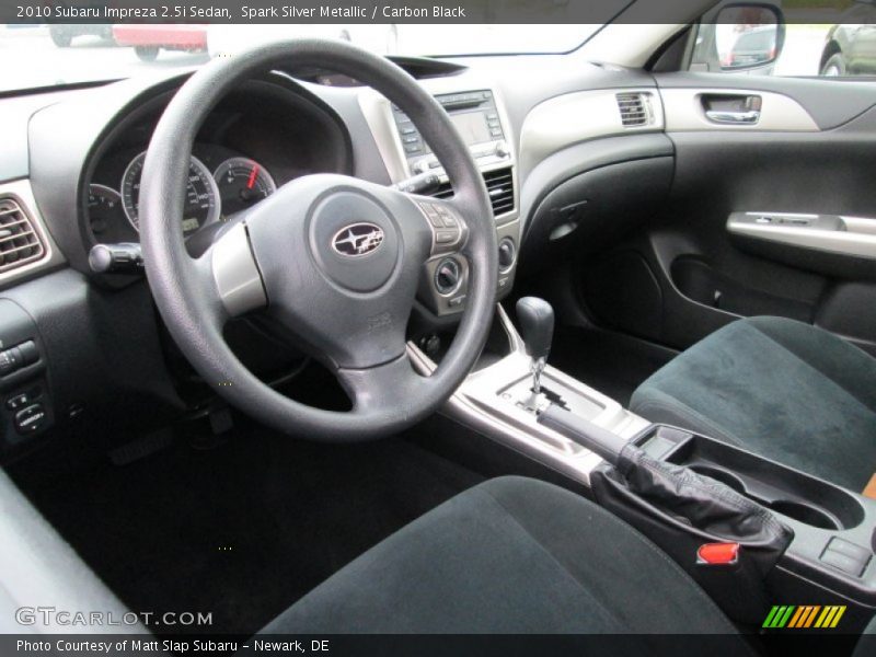 Spark Silver Metallic / Carbon Black 2010 Subaru Impreza 2.5i Sedan