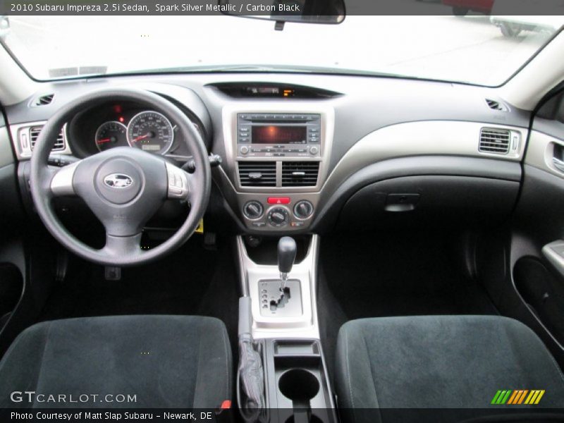 Spark Silver Metallic / Carbon Black 2010 Subaru Impreza 2.5i Sedan