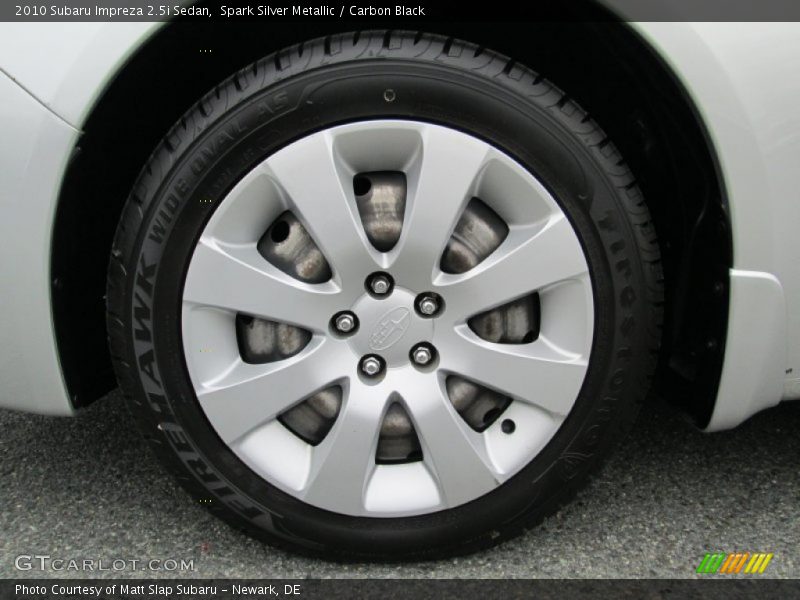 Spark Silver Metallic / Carbon Black 2010 Subaru Impreza 2.5i Sedan