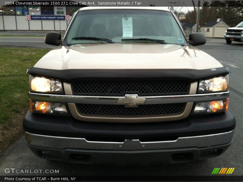 Sandstone Metallic / Tan 2004 Chevrolet Silverado 1500 Z71 Crew Cab 4x4