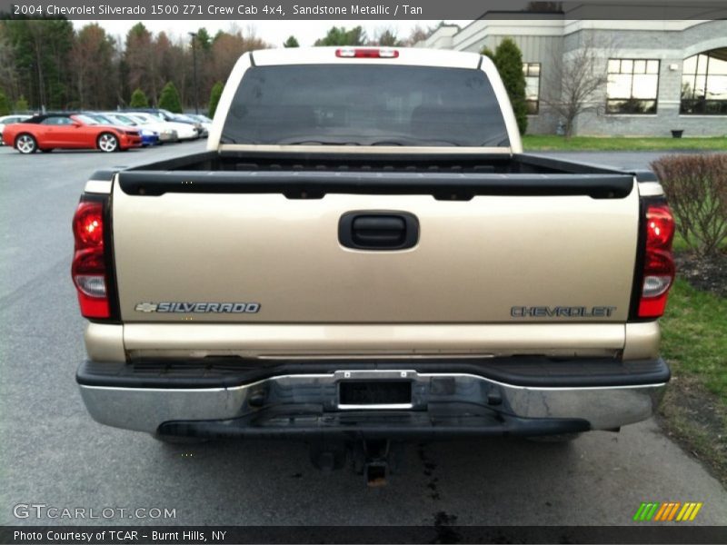 Sandstone Metallic / Tan 2004 Chevrolet Silverado 1500 Z71 Crew Cab 4x4