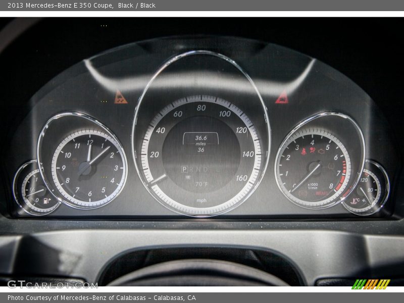Black / Black 2013 Mercedes-Benz E 350 Coupe