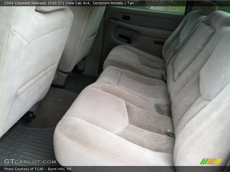 Rear Seat of 2004 Silverado 1500 Z71 Crew Cab 4x4
