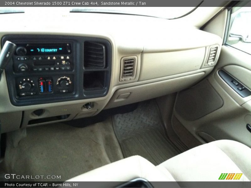 Sandstone Metallic / Tan 2004 Chevrolet Silverado 1500 Z71 Crew Cab 4x4