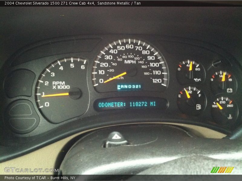  2004 Silverado 1500 Z71 Crew Cab 4x4 Z71 Crew Cab 4x4 Gauges