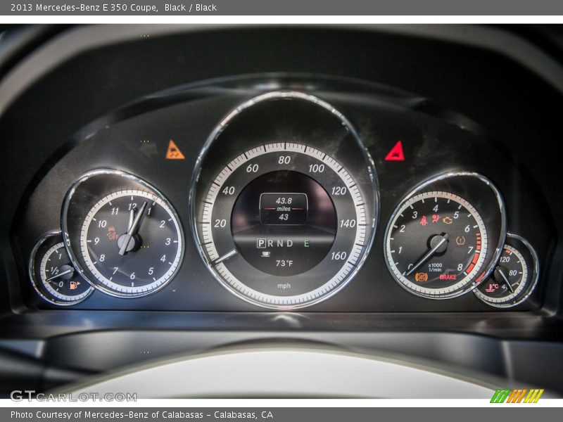 Black / Black 2013 Mercedes-Benz E 350 Coupe