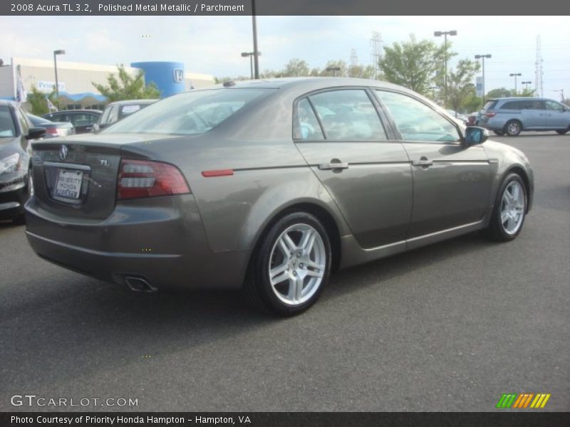 Polished Metal Metallic / Parchment 2008 Acura TL 3.2