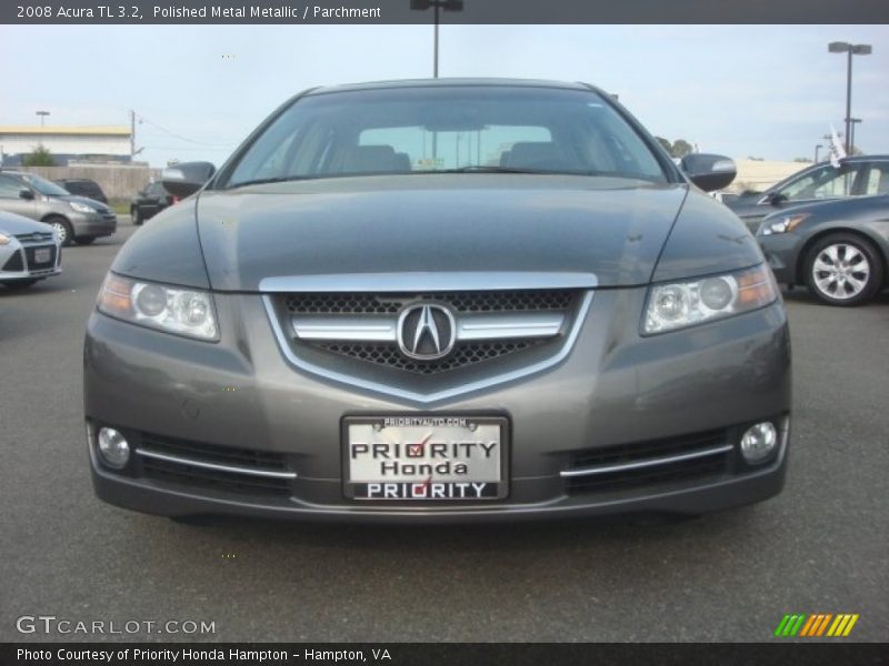 Polished Metal Metallic / Parchment 2008 Acura TL 3.2