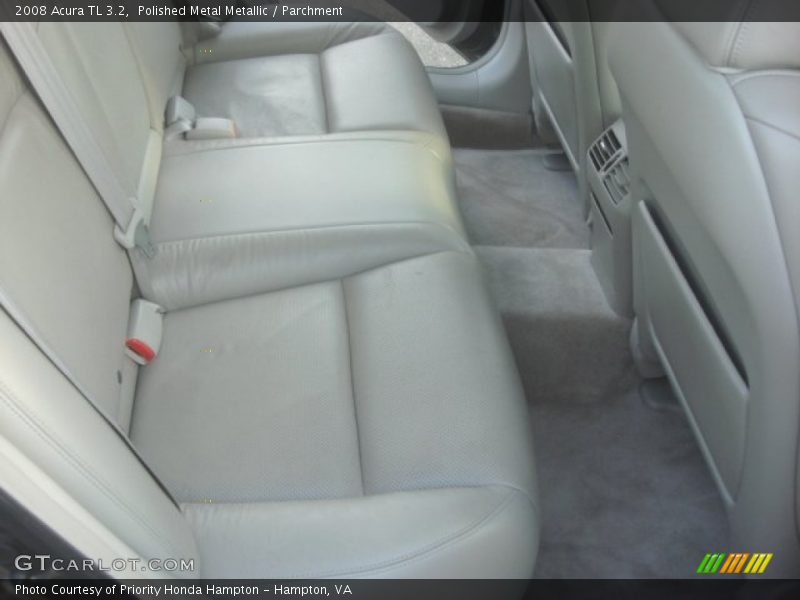 Polished Metal Metallic / Parchment 2008 Acura TL 3.2