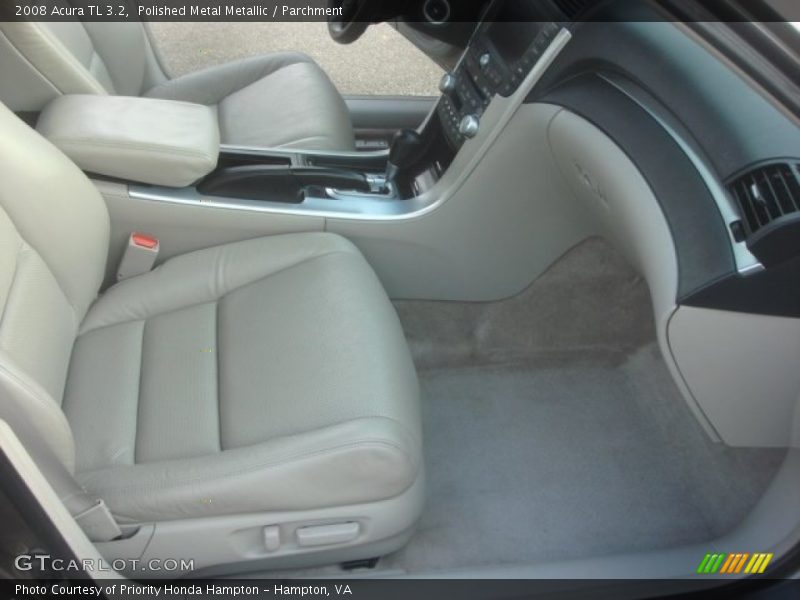 Polished Metal Metallic / Parchment 2008 Acura TL 3.2